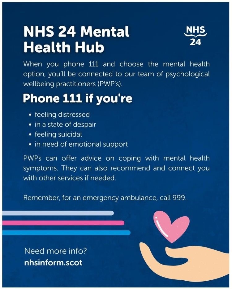 NHS 24 Mental Health Hub